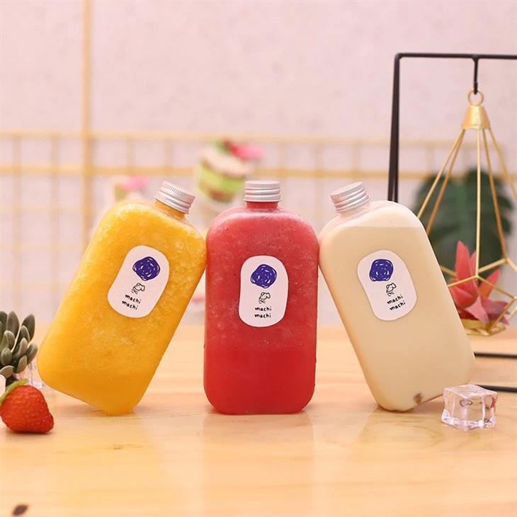 NH H Milk Bottles With Plastic White Cap Beverage Coffee Bottle