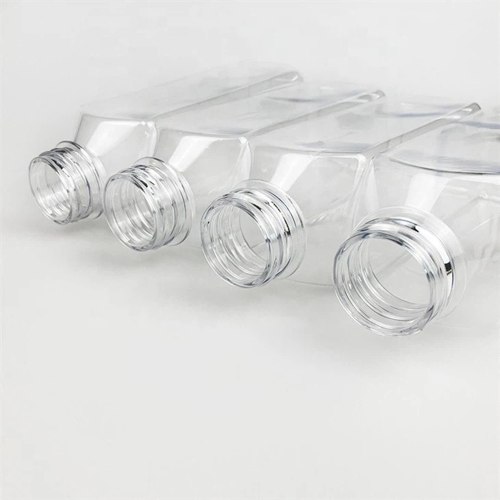 Packaging Plastic Juice Bottles With Caps