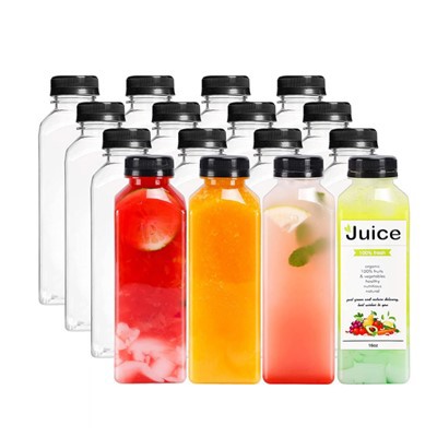 8oz čtvercové nápojové láhve se šroubovacím uzávěrem